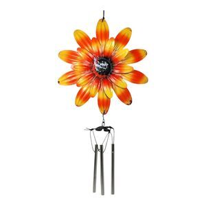 Trueliving Indoor Outdoor Multicolor Flower Wind Chime Sunflower Daisy Floral